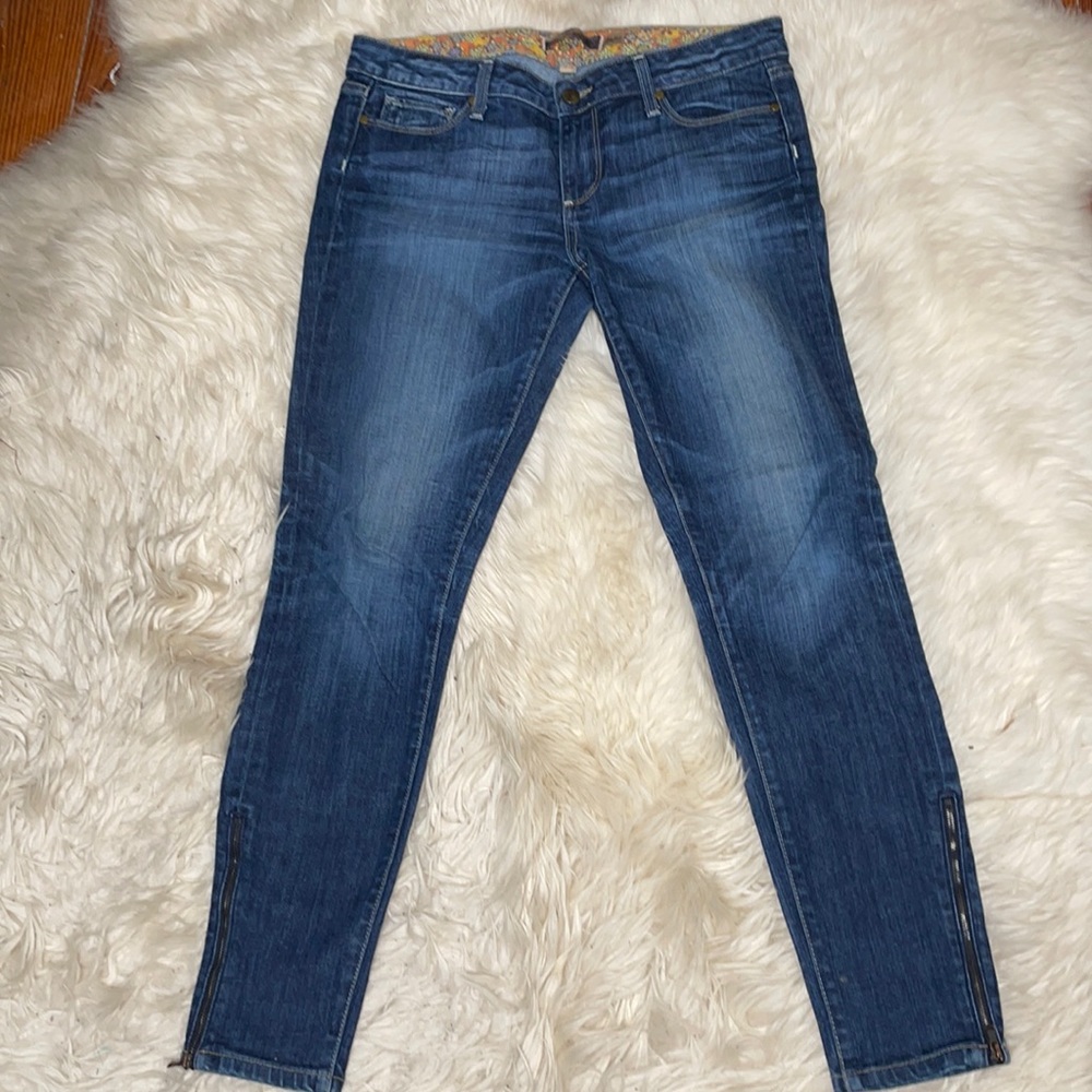 “Paige Skyline ankle jeans”
